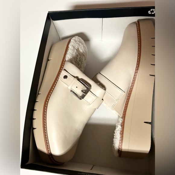 Naturalizer Wayde Clogs Porcelain Leather Size 8M New in Box - Picture 4 of 7